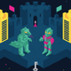Illustration for article titled iReady Player One/i Gets The Colorful, Pop Reference-Filled Fan Poster It Deserves